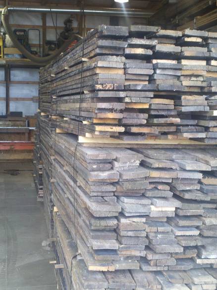 Sorted Oak for China Container